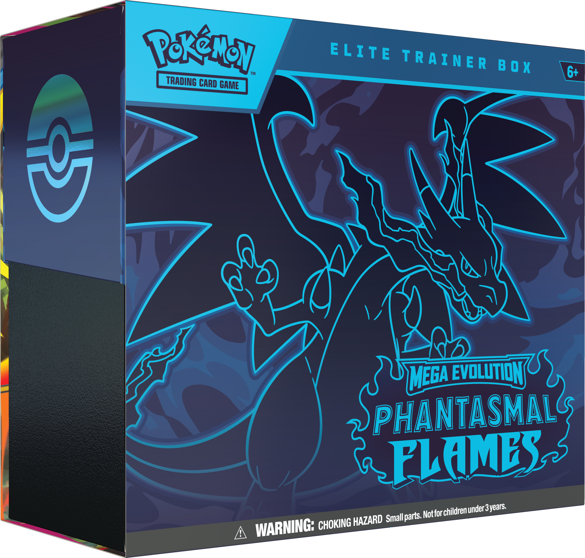 Pokemon TCG Mega Evolution Phantasmal Flames Elite Trainer Box 8 packs ETB English Edition - Lofty TCG Monterrey