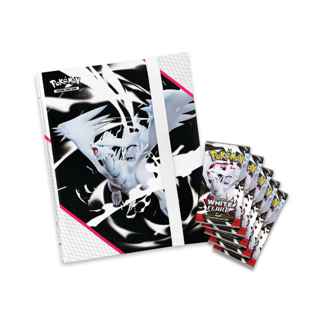 Pokemon TCG White Flare Binder Collection contenido
