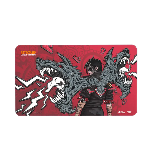 Playmat oficial Riftbound TCG Unleashed Vi Piltover Enforcer League of Legends - Lofty TCG Monterrey