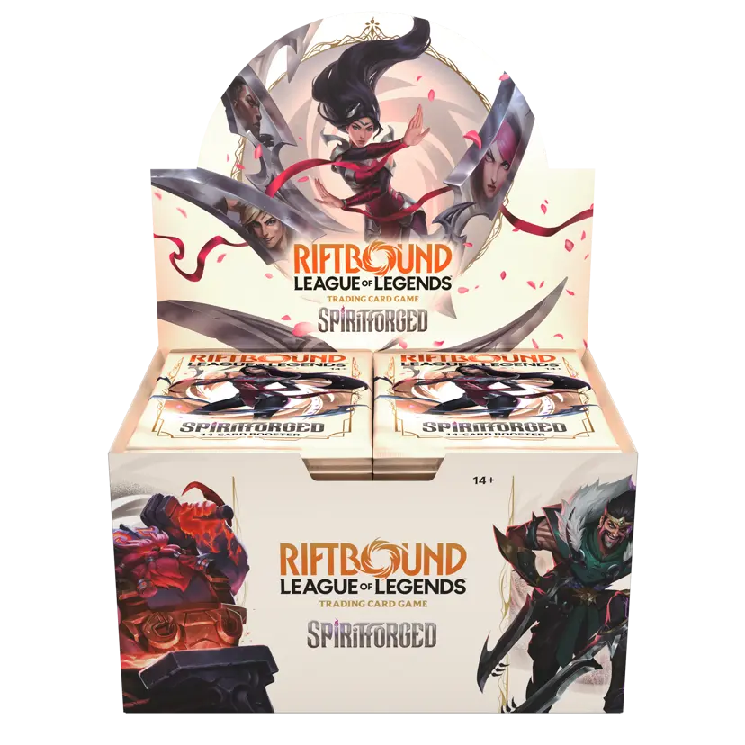 Riftbound TCG League of Legends Set 2 Spiritforged Booster Display - 24 packs sellados preventa - Lofty TCG Monterrey