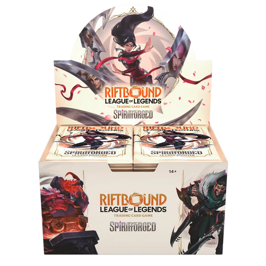 Riftbound TCG League of Legends Set 2 Spiritforged Booster Display - 24 packs sellados preventa - Lofty TCG Monterrey