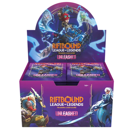 Riftbound TCG League of Legends Set 3 Unleashed Booster Display - 24 packs preventa - Lofty TCG Monterrey