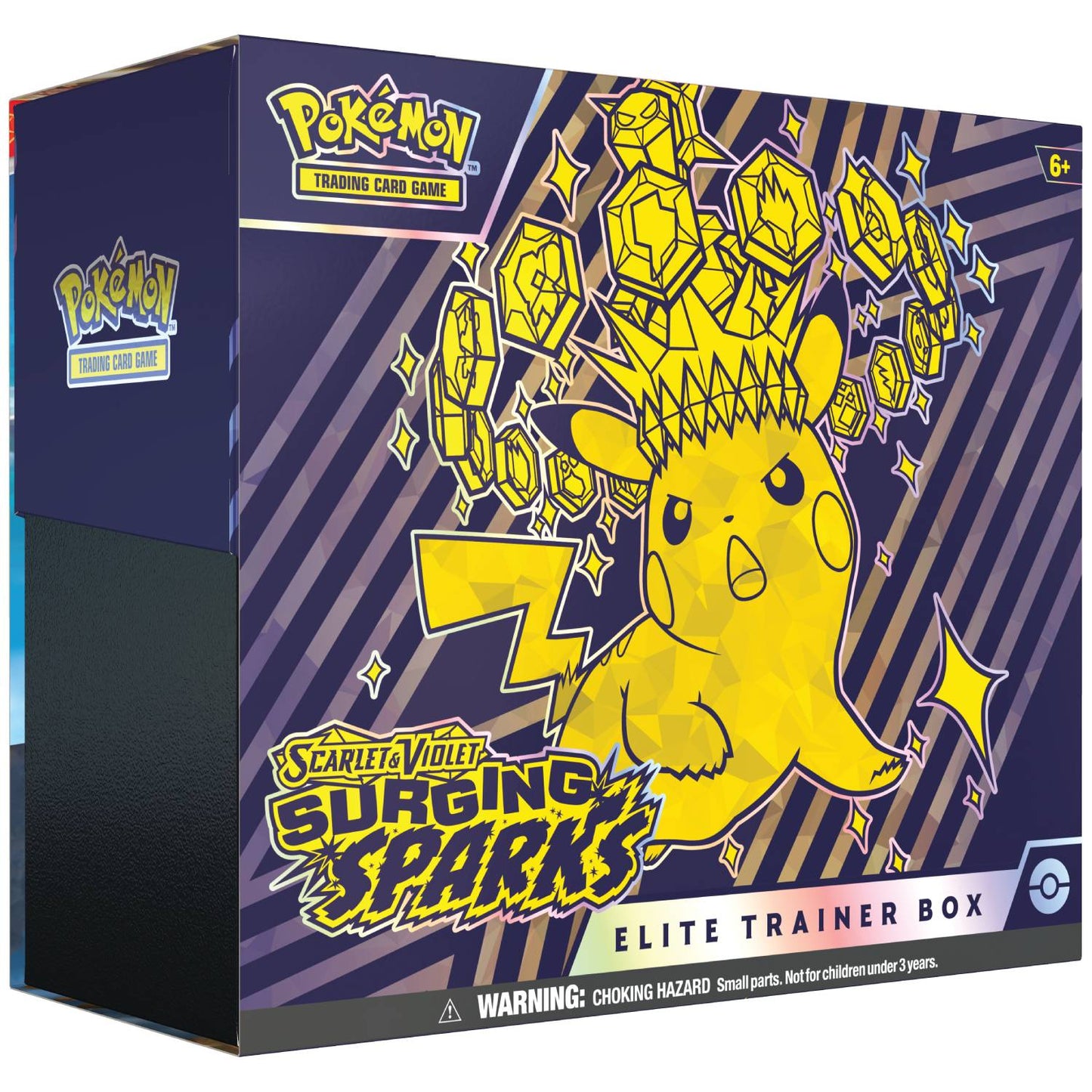 Carátula Surging Sparks Elite Trainer Box (ETB)