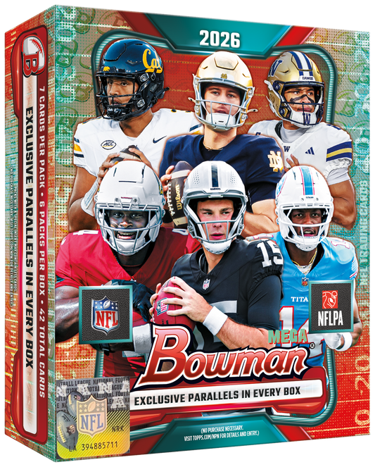 2026 Bowman Football Mega Box NFL