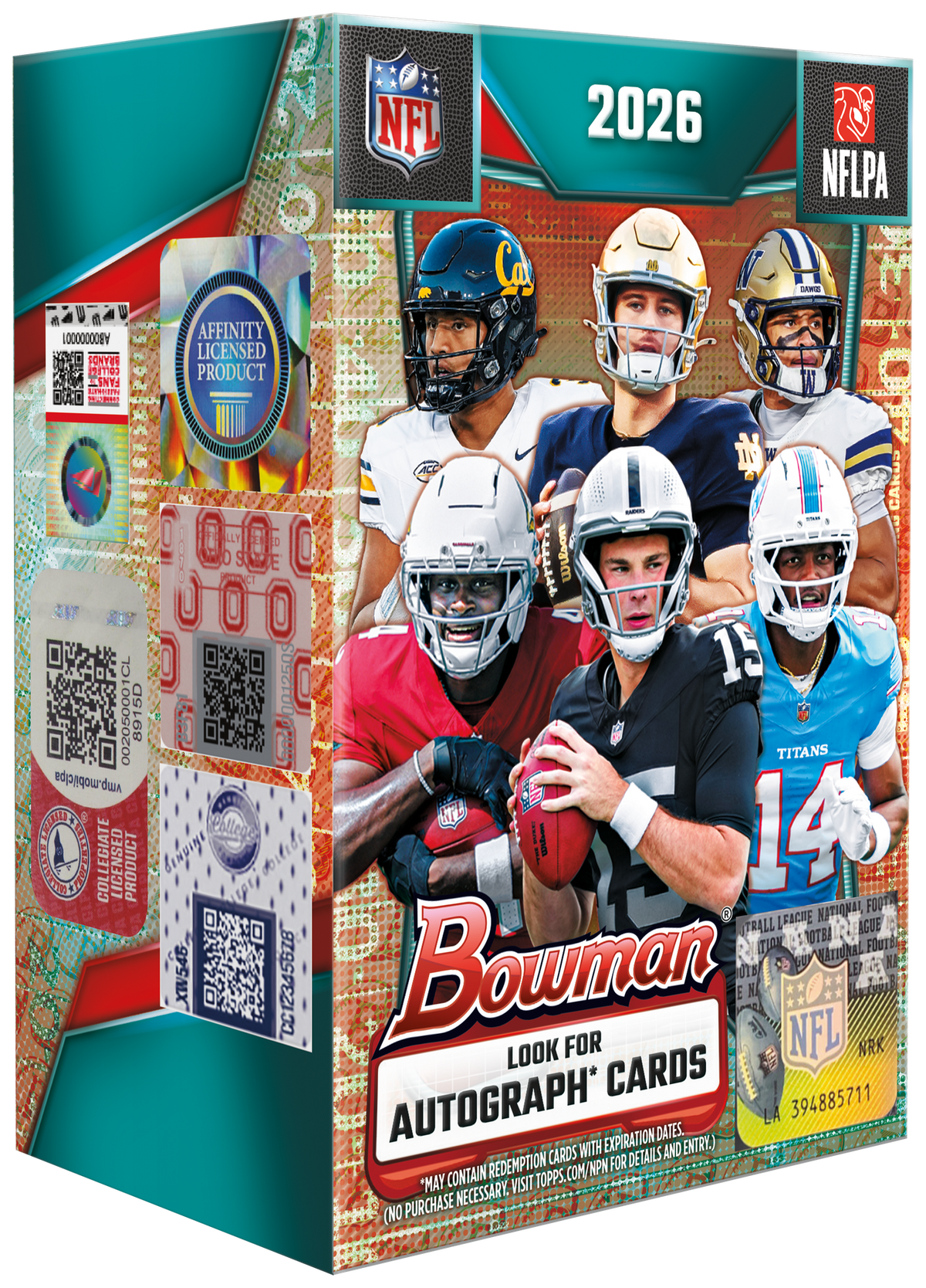 2026 Bowman Football Value Box NFL