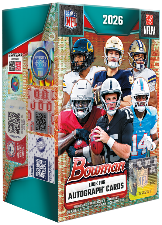 2026 Bowman Football Value Box NFL