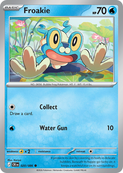 Froakie · Chaos Rising (20/86)