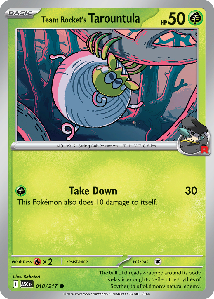 Team Rocket Tarountula