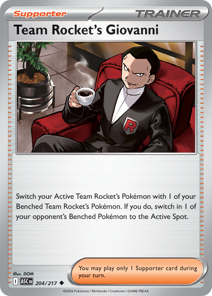 Team Rocket Giovanni
