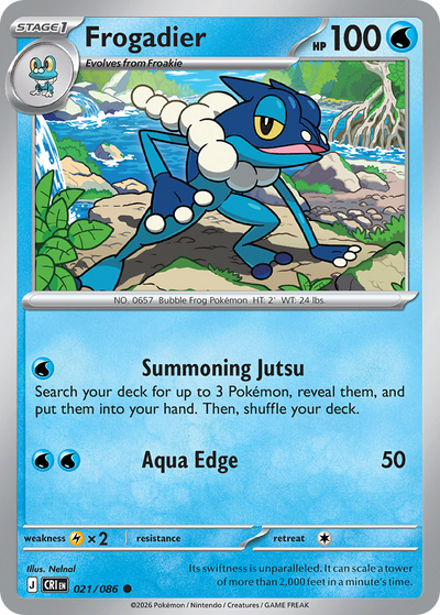 Frogadier · Chaos Rising (21/86)