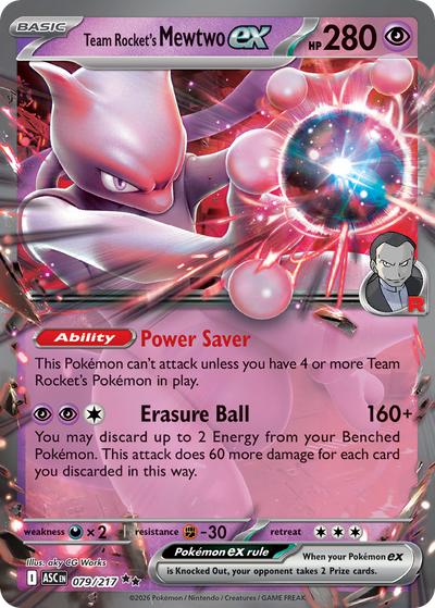 Team Rocket's Mewtwo ex · Ascended Heroes (79/217)