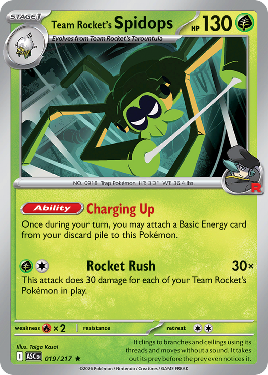 Team Rocket Spidops