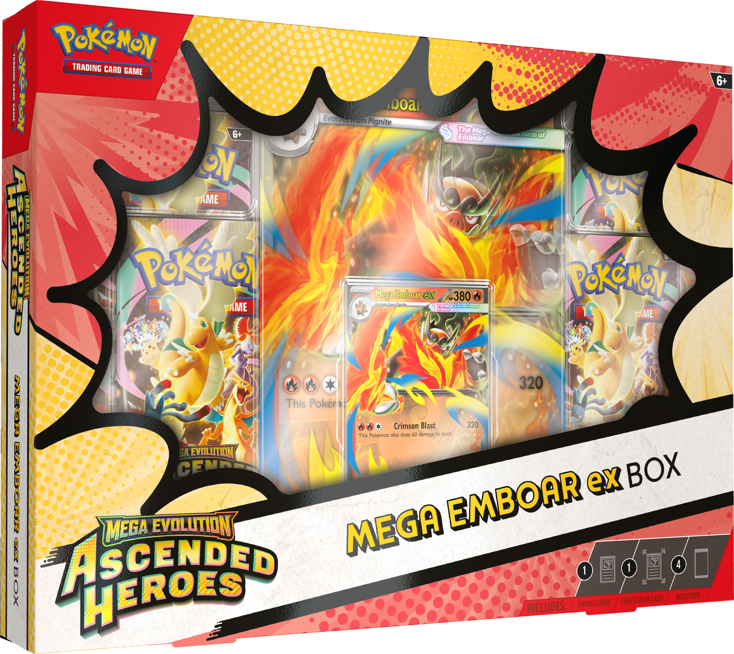Pokemon TCG: Mega Evolution Ascended Heroes - ex Box