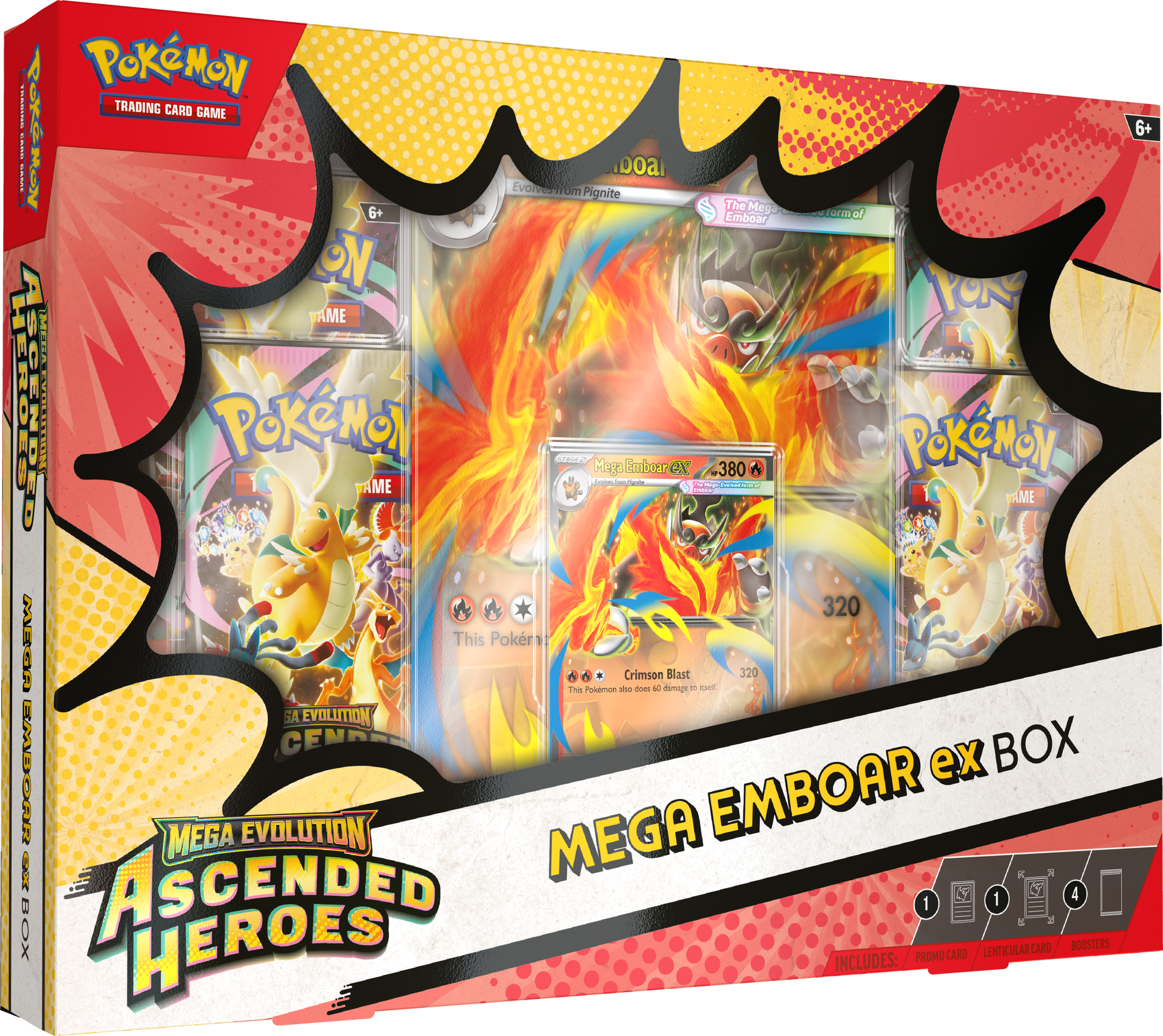 Pokemon TCG: Mega Evolution Ascended Heroes - ex Box