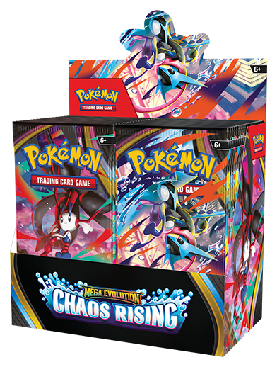 Pokemon TCG: Mega Evolution Chaos Rising - Booster Box (36 Packs)
