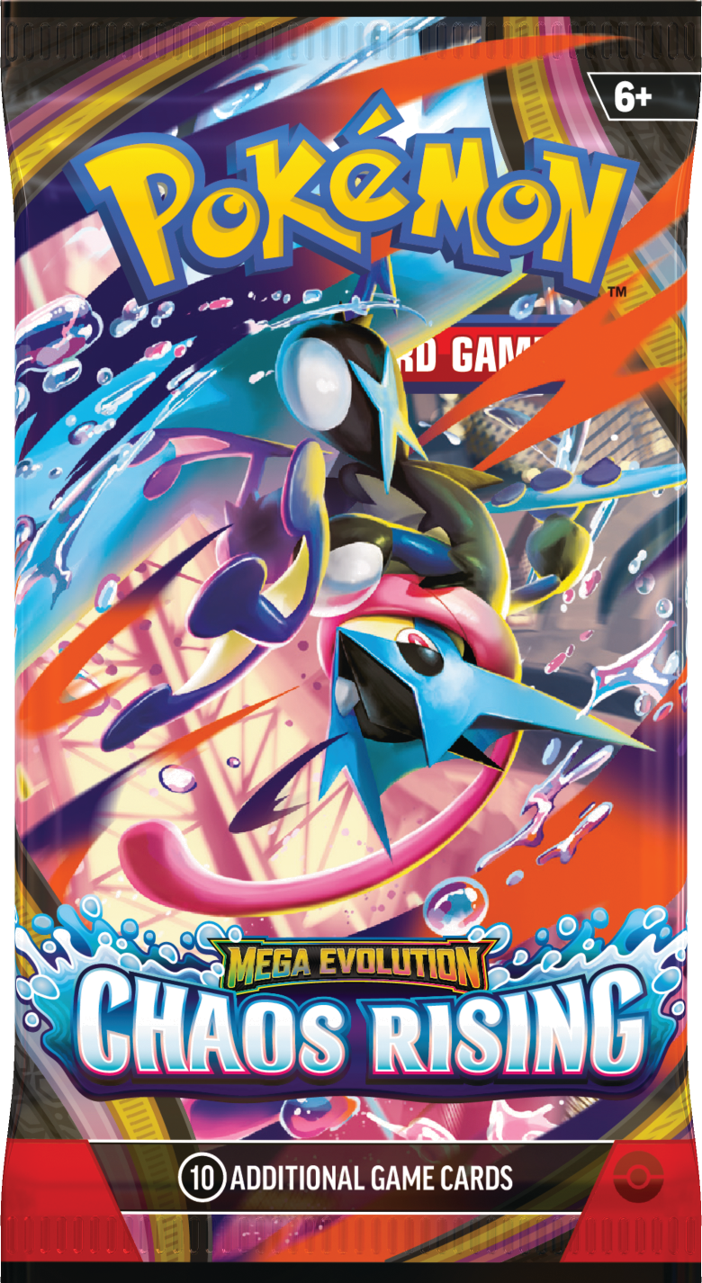 Pokemon TCG: Mega Evolution Chaos Rising - Booster Pack