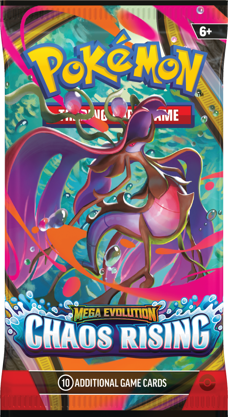 Pokemon TCG: Mega Evolution Chaos Rising - Booster Pack