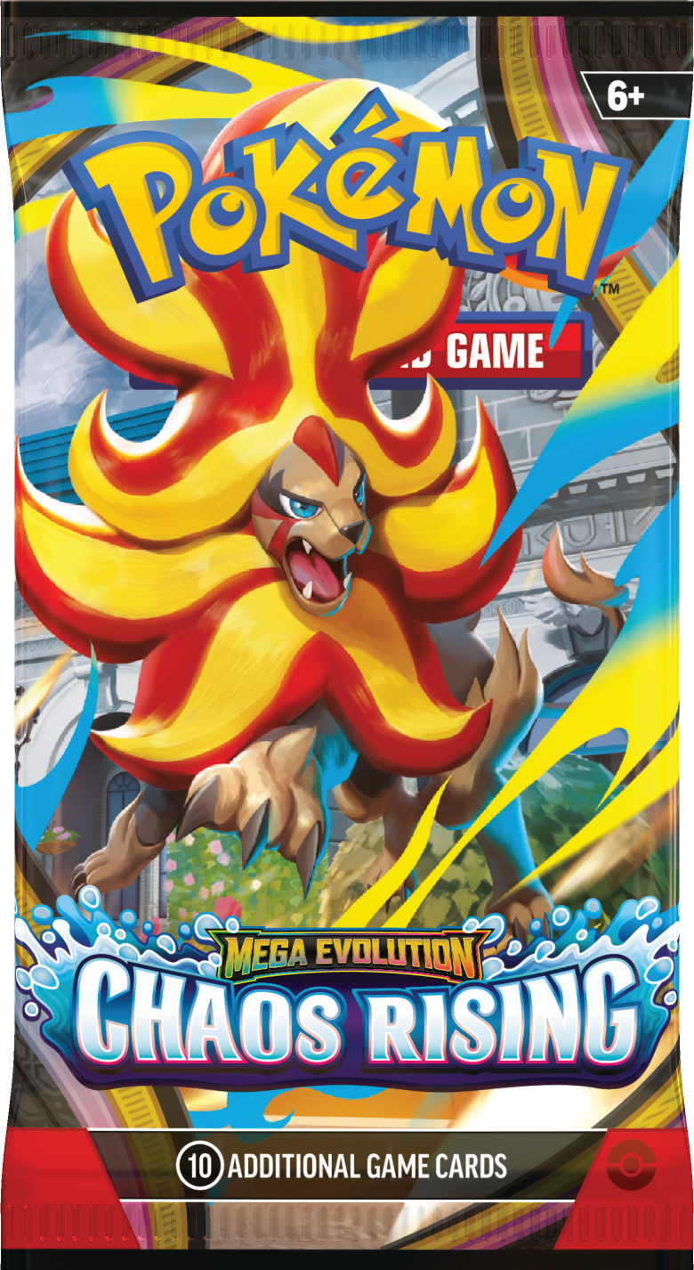 Pokemon TCG: Mega Evolution Chaos Rising - Booster Pack