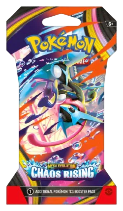 Pokemon TCG: Mega Evolution Chaos Rising - Sleeved Booster Pack
