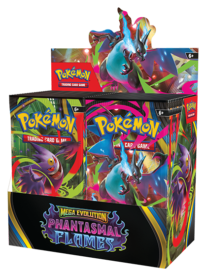 Pokemon TCG: Mega Evolution Phantasmal Flames - Booster Box (36 Packs)