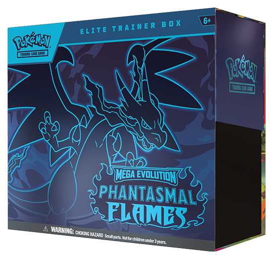 Pokemon TCG: Mega Evolution Phantasmal Flames - Elite Trainer Box (ETB)