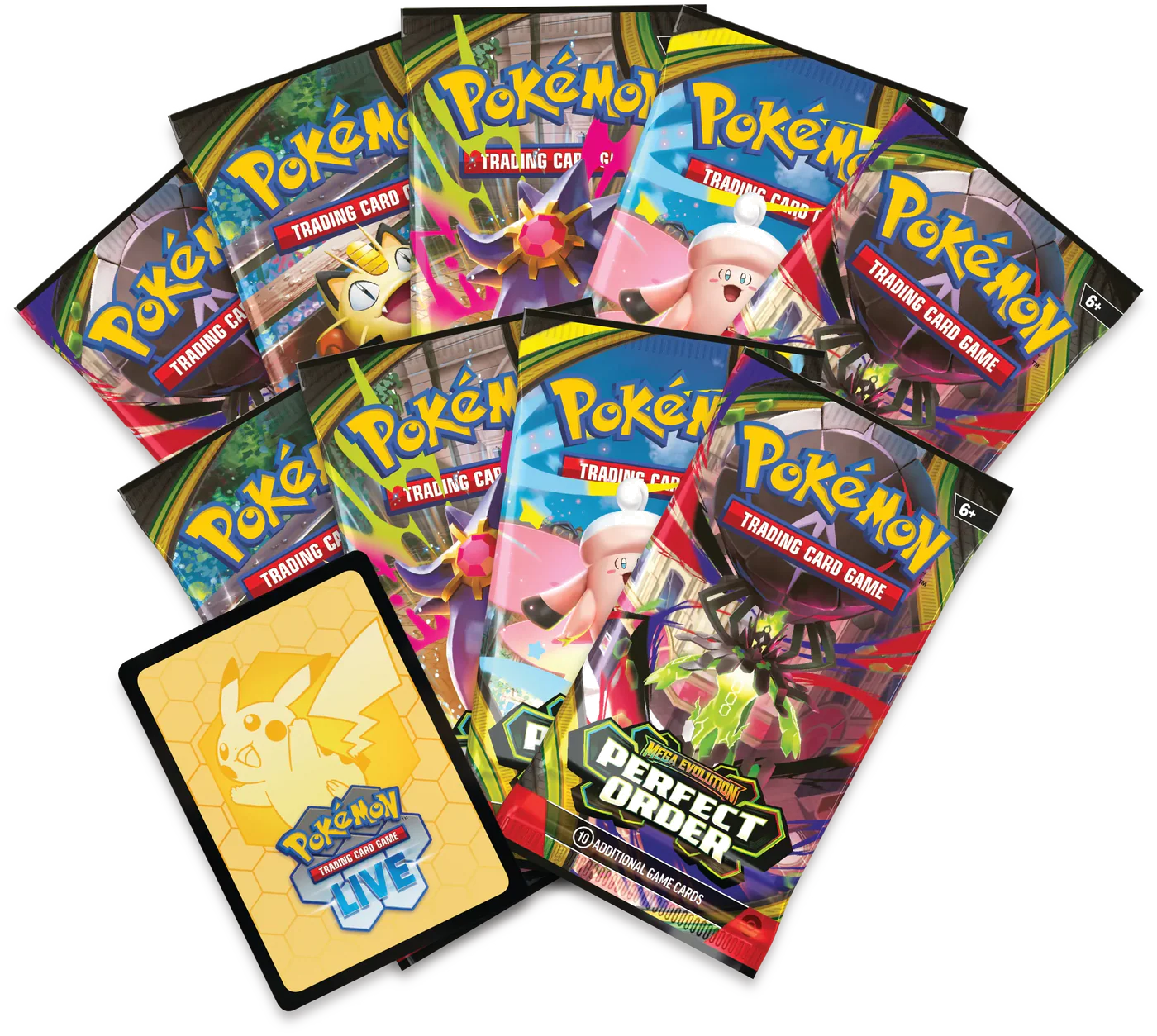 Pokemon TCG: Zygarde Mega Evolution Perfect Order - Elite Trainer Box (ETB) - English Edition